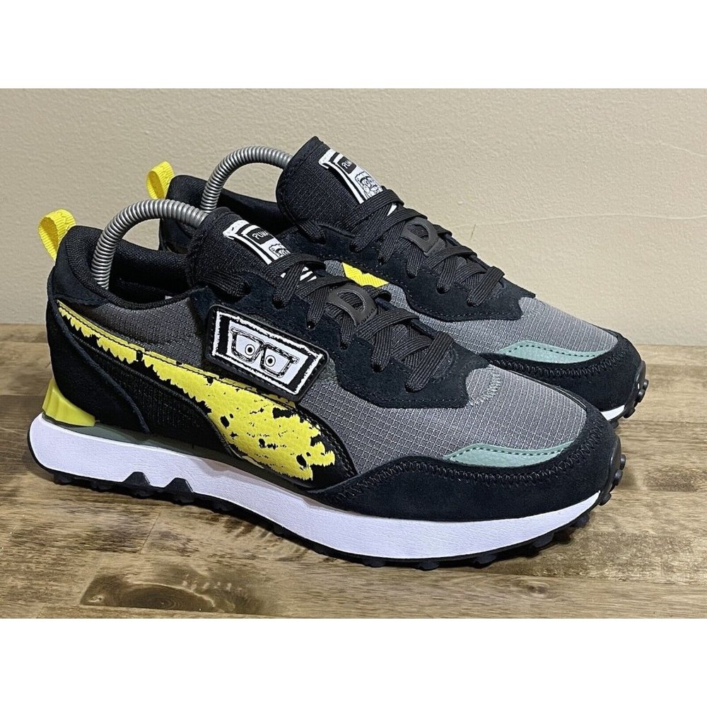 Puma Future Rider FV X SpongeBob SquarePants | Big Kids Sizing | Brand New